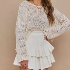 Miou Muse Queensland Ruffle Mini Skort